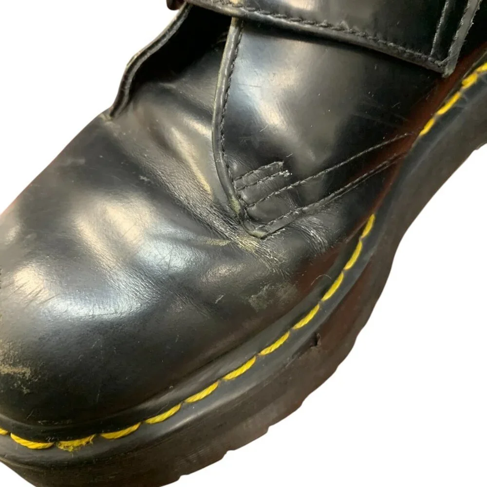 Dr. Martens Black Devon‎ Platform Boots SZ 9 US L